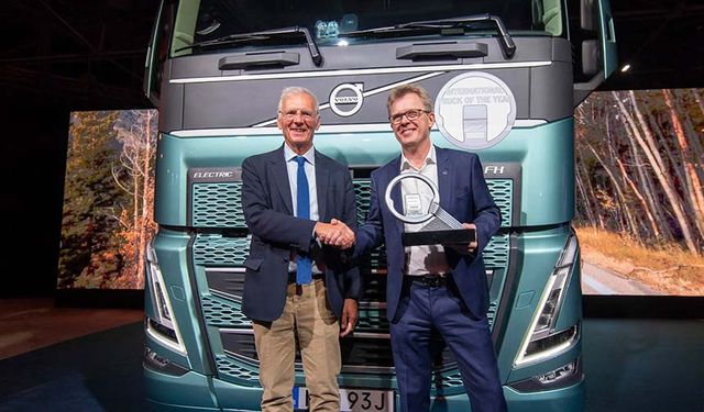 2024 Yılın Kamyonu Ödülü'nü Volvo FH Electric kazandı