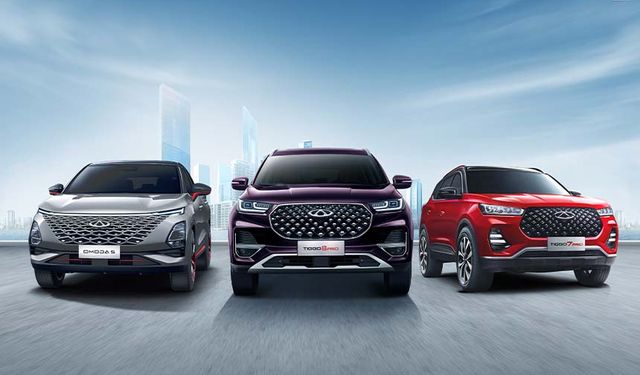 Chery 2023'de 1.8 milyonun üzerinde araç sattı