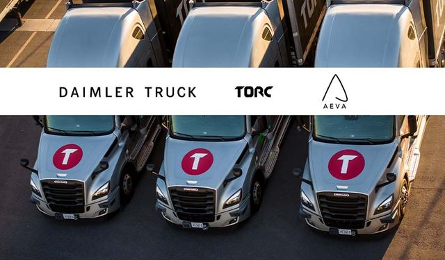 Daimler Truck, Torc Robotics ve Aeva’dan teknoloji iş birliği