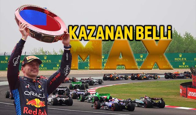 F1 Çin yarışında Verstappen'den zafer, Alonso'dan show!