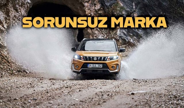 Suzuki en sorunsuz ilk iki markadan biri oldu