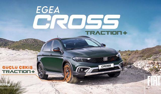 Fiat Egea Cross'a Traction+ çekiş sistemi özelliği