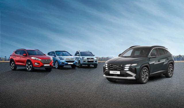 Hyundai Tucson 20 yılda 7 milyon satış başarısı gösterdi