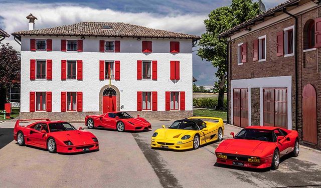 Ferrari GTO'nun Lastikleri Pirelli İzmit Fabrikası'ndan