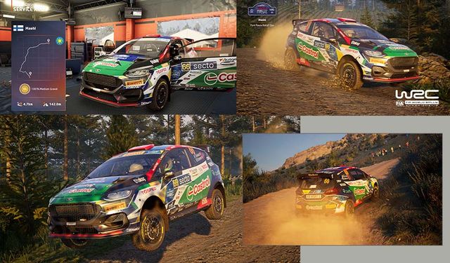 Ali Türkkan ve Castrol Ford Team Türkiye, EA Sports WRC 24'te