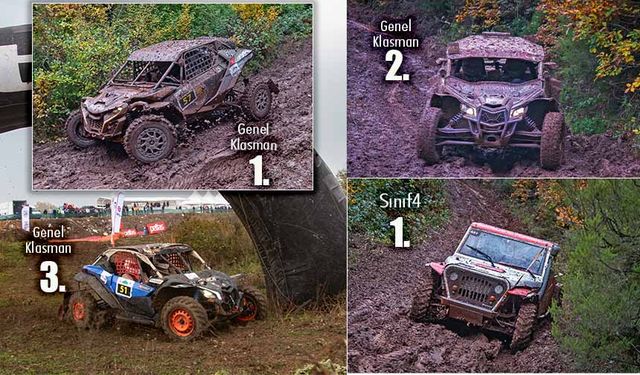 Sakarya'da Zorlu Offroad Yarışı