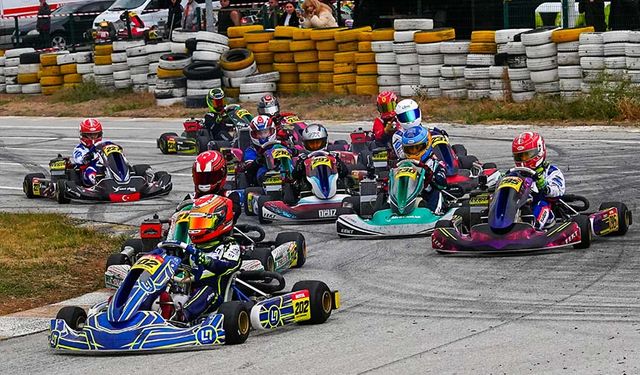 Uşak Karting Yarışında Büyük Çekişme Yaşandı