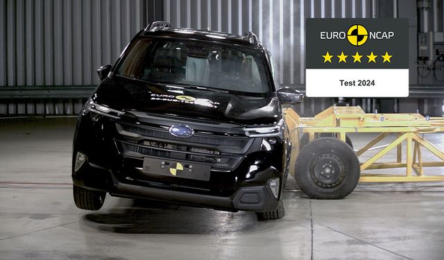 Yeni Subaru Forester, Euro NCAP Testinden Beş Yıldız Aldı