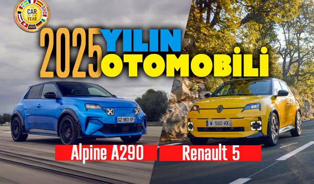 Renault 5 ve Alpine A290, Yılın Otomobili Seçildi