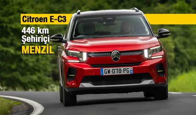 Türkiye’nin En Erişilebilir Elektrikli Otomobili Citroën Ë-C3