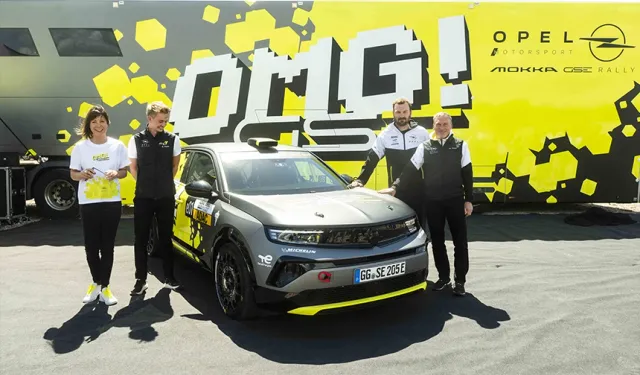Elektrikli Opel Mokka GSE Rally Sahaya Çıktı