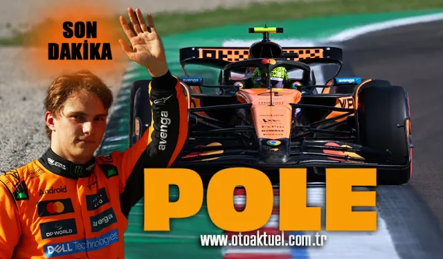 Piastri’den Imola’da tarihi pole!