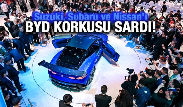 Japon Otomobil Üreticileri'ni  BYD Korkusu Sardı!