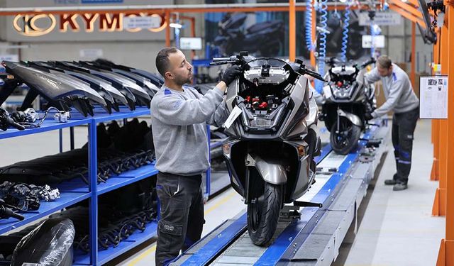 KYMCO İzmir’de Motosiklet Üretimine Hazır