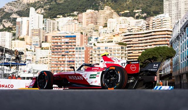 Monaco Formula E Yarışı'na Nissan Damga Vurdu