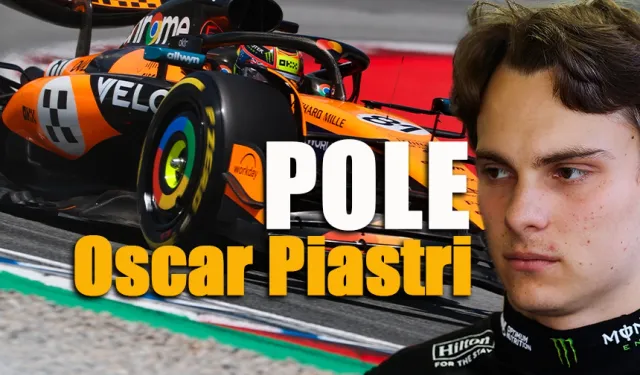 F1 İspanya GP'sinde Pole Pozisyon Piastri'nin