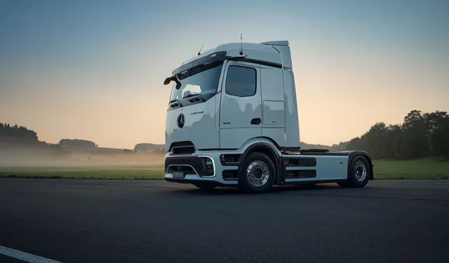 Mercedes-Benz eActros 600, 1 Milyon Kilometrelik Zorlu Testi Türkiye’de Tamamladı