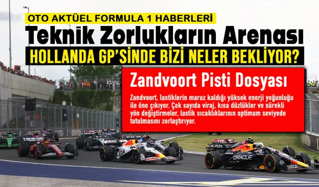 Formula 1 Hollanda GP Dosyası: Zandvoort’ta  Neler Olacak?