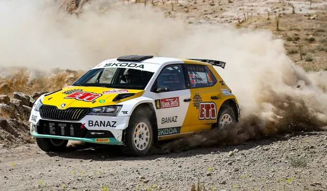 ESOK Rally'de Banaz-Ahıskalı Ekibi Rahat Kazandı