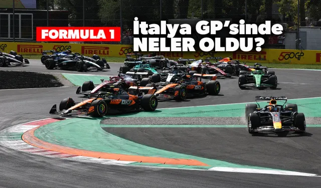 F1'de Verstappen'den Monza’da İnce İşçilik!