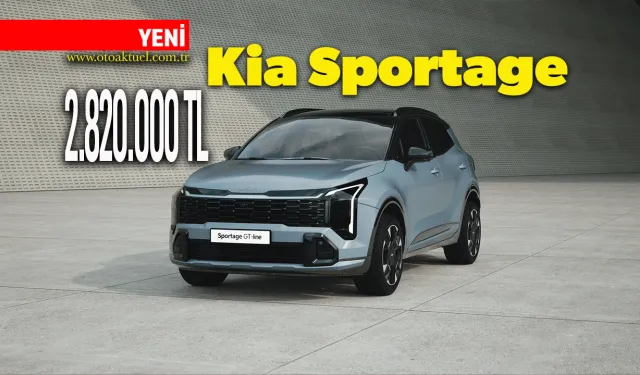 Yenilenen Kia Sportage Türkiye’de