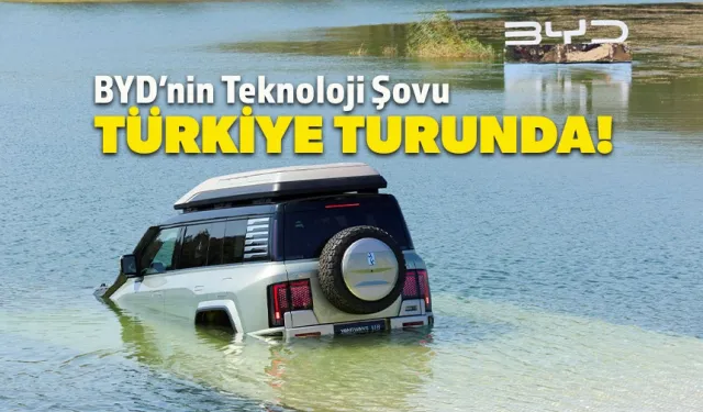 BYD Türkiye, Teknoloji Şovunu Bayilere Taşıyor