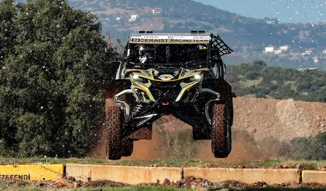 Denizli Offroad Yarışı'nda Zorlu Mücadele