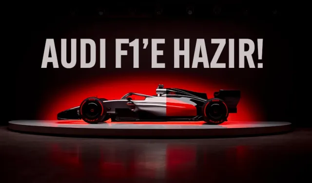 Audi F1’de yarışmasına günler kala R26 Concept’i tanıttı