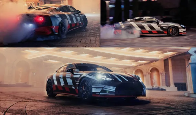 Las Vegas'ta Mercedes-AMG GT 4-Kapı Coupe Rüzgarı