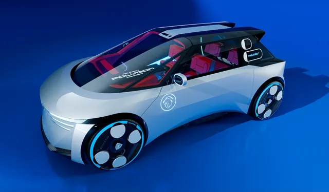 Peugeot Polygon Concept'’in İlk Görüntüsünü Paylaştı
