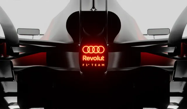 Audi F1 takımının adı açıklandı.: Audi Revolut F1 Team