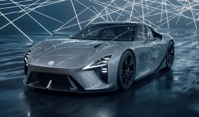 Efsane Geri Döndü: Elektrikli Lexus LFA Concept