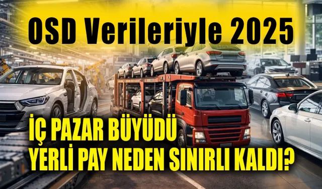 Türkiye Otomotiv Pazarı: Yerli Pay %30, Kapasite Kullanımı %67
