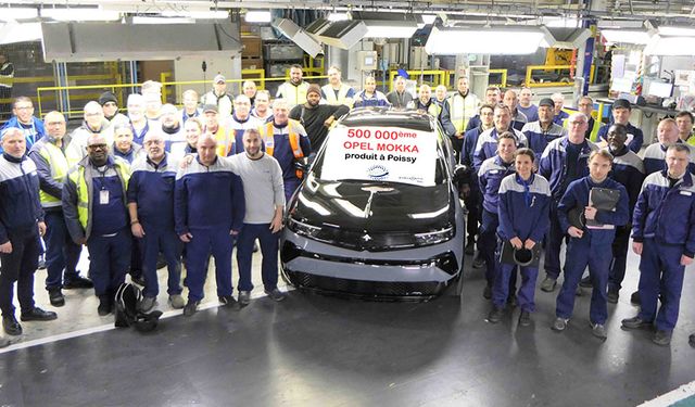 Opel Mokka’da 500 Bin Üretim Adedi Aşıldı