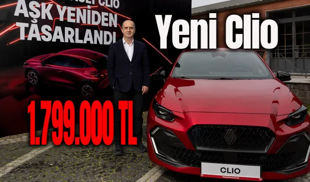 Yeni Clio, 1.799.000 TL Fiyatıyla Türkiye'de satışa sunuldu