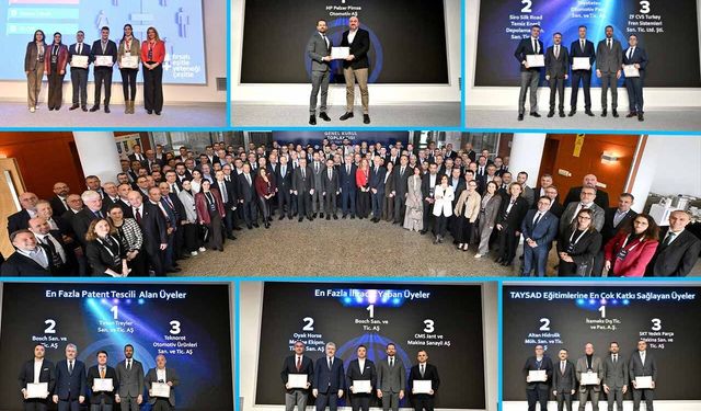 Sektörün Öncüleri TAYSAD Ödülleriyle Taçlandırıldı