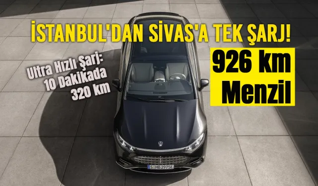Elektrikli Otomobilde Yeni Standart: 926 Kilometre Menzil