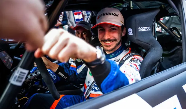Ali Türkkan, WRC Hırvatistan Rallisi'nde zirveye çıktı