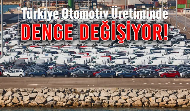 Otomotiv Üretimi Düştü İhracat 13,8 Milyar Dolarla Zirvede!
