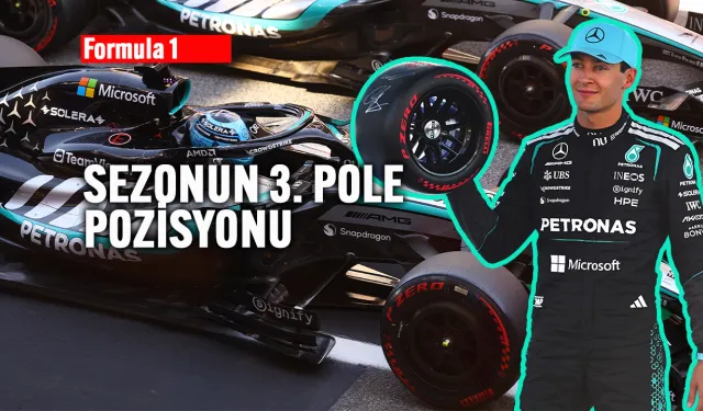 Russell Pole'de Hamilton Ön Sırada, Leclerc Duvarda!