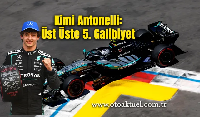 F1 Monaco GP'sini Kimi Antonelli Kazandı