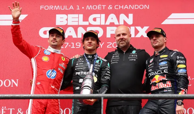 F1 Belçika GP'sinde Kimse Antonelli'yi Durduramadı!