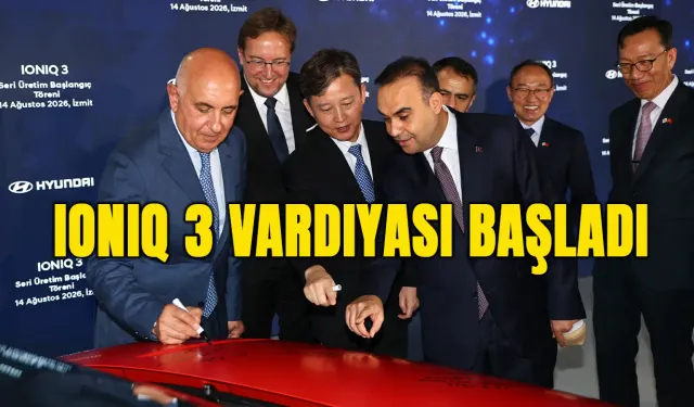 Hyundai Motor Türkiye, İlk Elektrikli Aracı IONIQ 3’ün Üretimine Başladı