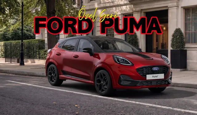 Yeni Ford Puma ST-Line Black Edition'in fiyatı belli oldu