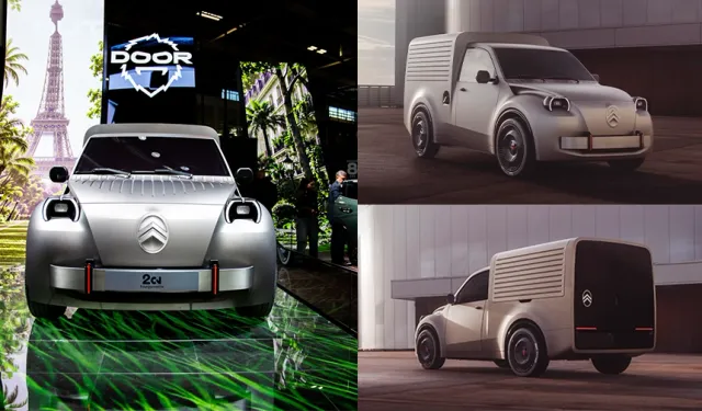 Citroën Elektrikli Ticari Araç Tasarımını Yeniden Yorumluyor