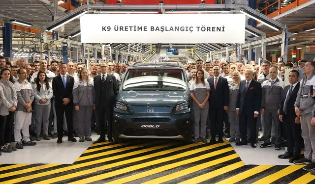 Tofaş K9 Projesi Seri Üretime Başladı: Banttan İlk Fiat Dobló İndi