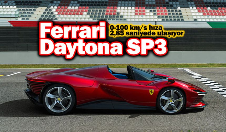 Ferrari Daytona SP3 2022’nin En Güzel Süper Otomobili
