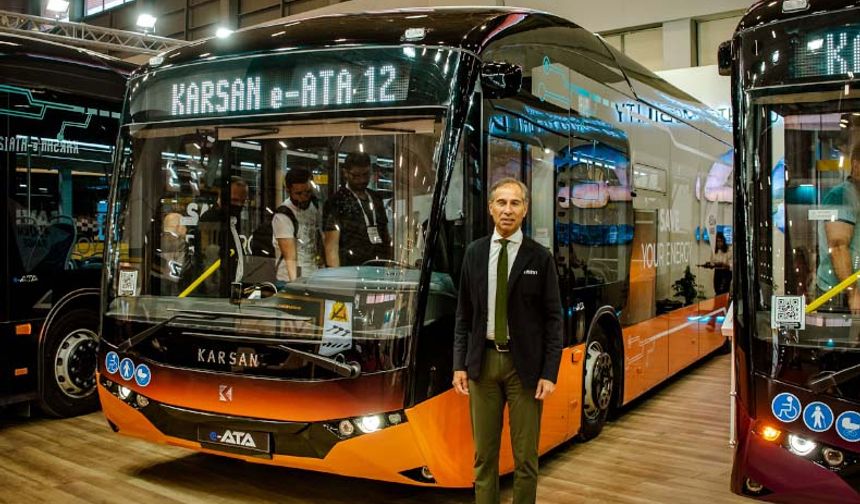 Karsan'ın elektrikli otobüsü e-ATA'ya büyük ilgi!