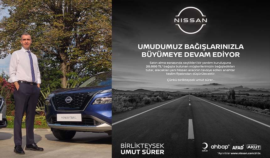 Nissan deprem yardımlarını genişletiyor
