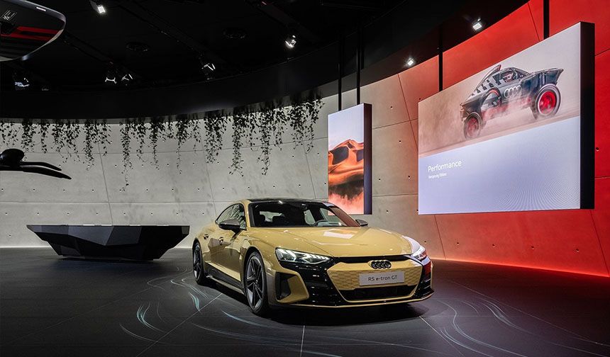 Audi House of Progress: Sürdürülebilirliğin sergi alanı